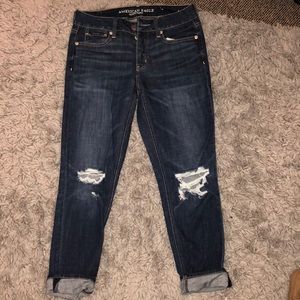 American Eagle Tom Girl jeans size 0Short